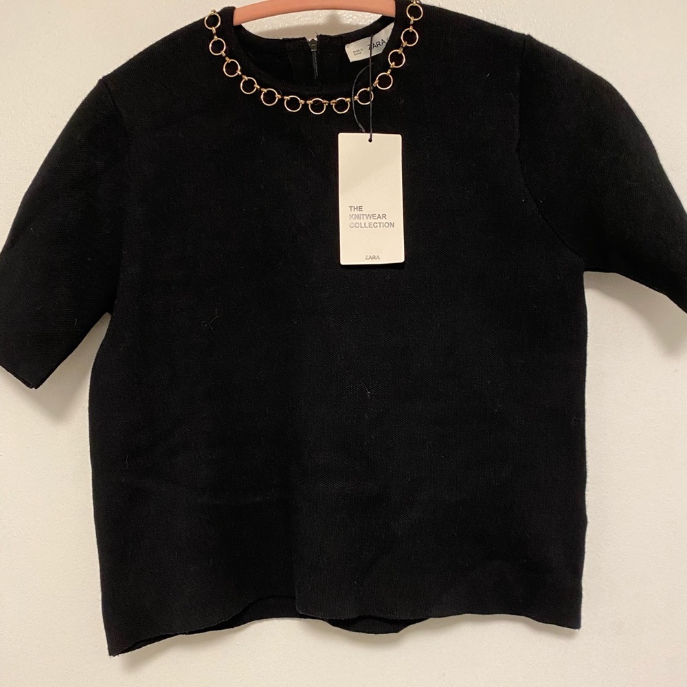 Black Zara Top